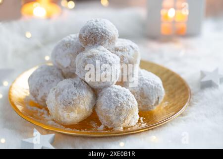 Les cookies de Noël traditionnel Banque D'Images