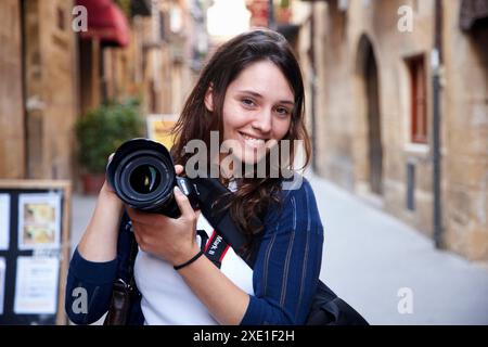 Laguardia, Rioja Alavesa, Alava, Pays Basque, Espagne Banque D'Images