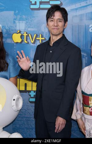 Tokyo, Japon. 25 juin 2024. L'acteur Hidetoshi Nishijima pose pour la caméra lors de l'appel photo 'Sunny' d'Apple TV à Tokyo, au Japon, le mardi 25 juin 2024. Photo de Keizo Mori/UPI crédit : UPI/Alamy Live News Banque D'Images