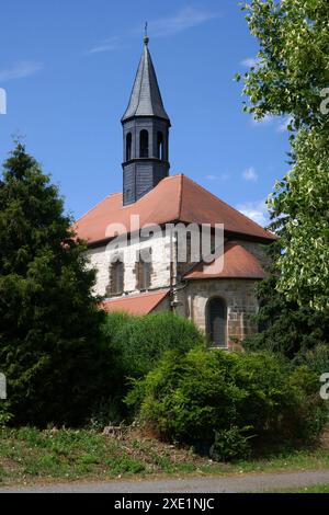 Église de Cyriacus à Wimmelburg, Allemagne Banque D'Images