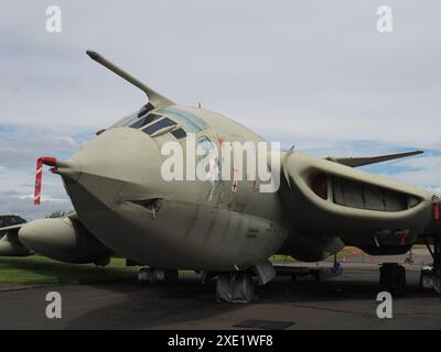 Handley page Victor B.1 bombardier stratégique britannique et pétrolier utilisé pendant la guerre froide par la Royal Air Force Banque D'Images