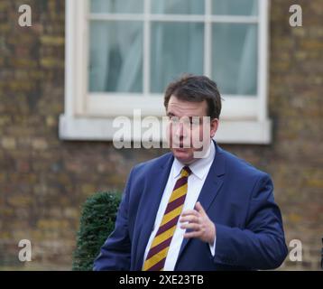 Londres, Royaume-Uni 25 juin (photo prise le 2 juillet 2023) le parti conservateur a annoncé aujourd'hui qu'il ne soutiendrait plus Craig Williams, ancien député et candidat actuel pour le Mongomeryshire, lors des élections anticipées. Il a été allégué que M. Williams a placé un pari de 100 £ un jour de scrutin en juillet trois jours avant la date annoncée de l'élection. Il nie tout acte répréhensible et se présente maintenant comme un indépendant. Bridget Catterall AlamyLiveNews. Banque D'Images