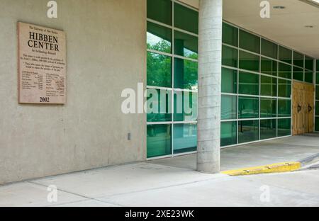 ALBUQUERQUE, NM, États-Unis - 15 MAI 2024 : Centre Hibben à l'Université du Nouveau-Mexique. Banque D'Images