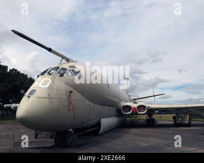 Nimrod avion de patrouille maritime utilisé par la raf de 1960 à 2011 Banque D'Images