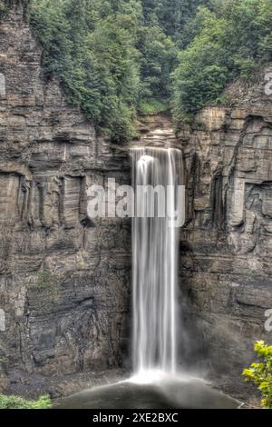 Taughannock Falls State Park, New York Banque D'Images