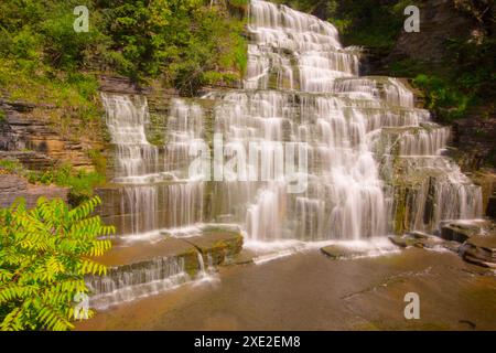 Hector Falls, Hector, New York Banque D'Images