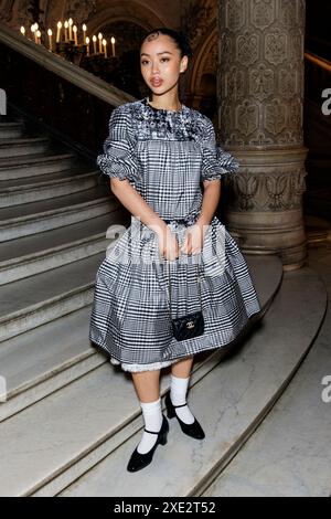 Paris, France. . 25 juin 2024. Griff assiste au défilé CHANEL haute Couture automne/hiver 2024-2025 lors de la semaine de la mode de Paris haute Couture le 2024 juin - Paris, France 25/06/2024 crédit : dpa/Alamy Live News Banque D'Images