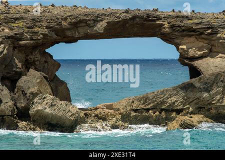 Magnifiques paysages marins de plage d'oahu hawaiis dans l'océan pacifique Banque D'Images
