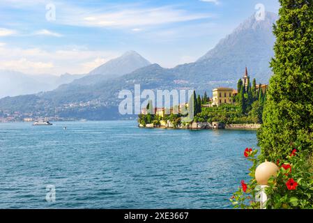 Villa à Varenna Banque D'Images