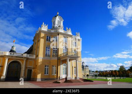 Château de Karlsruhe, Allemagne Banque D'Images