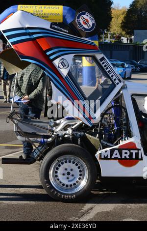 Lancia Rally S4 luxe ET VOITURE DREEM Banque D'Images