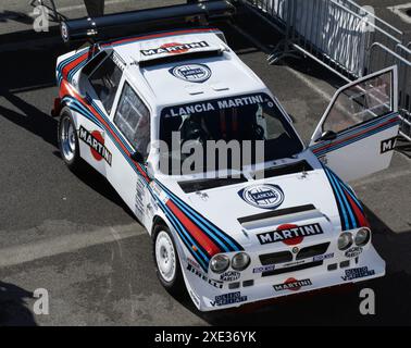 Lancia Rally S4 luxe ET VOITURE DREEM Banque D'Images