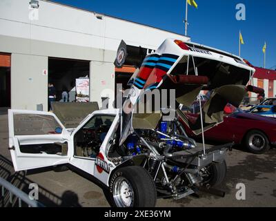 Lancia Rally S4 luxe ET VOITURE DREEM Banque D'Images