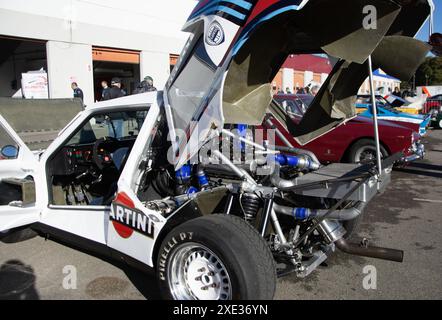 Lancia Rally S4 luxe ET VOITURE DREEM Banque D'Images