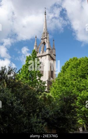 St. Dunstan dans le jardin et les ruines de l'église orientale. Londres. ROYAUME-UNI. Banque D'Images