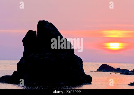 Cala Mesquida.Menorca.Reserva de la Bioesfera.Illes Balears.España. Banque D'Images