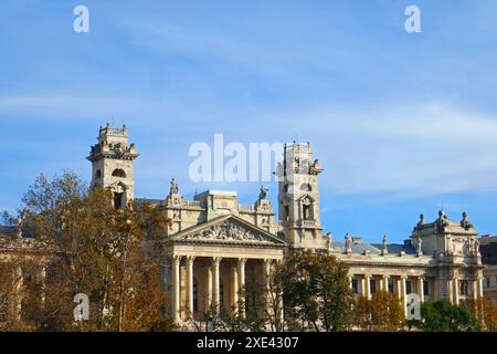 Palais de justice à Budapest, Hongrie Banque D'Images