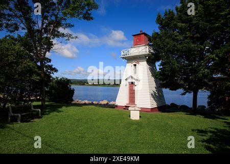 Annapolis Royal Lighthous Banque D'Images