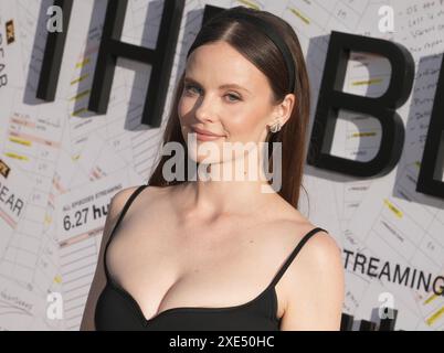 Los Angeles, États-Unis. 25 juin 2024. Sarah Ramos arrive à la première de THE BEAR saison 3 Los Angeles de FX qui a lieu au El Capitan Theatre à Hollywood, CA mardi, ? 25 juin 2024. (Photo de Sthanlee B. Mirador/Sipa USA) crédit : Sipa USA/Alamy Live News Banque D'Images