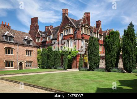 Ivy court du collège de Pembroke. Université de Cambridge. Royaume-Uni Banque D'Images