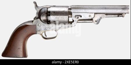 Armes légères, revolvers, Colt 1851 Navy Revolver, calibre .36 pouces, AUTORISATION DU PROPRIÉTAIRE Banque D'Images