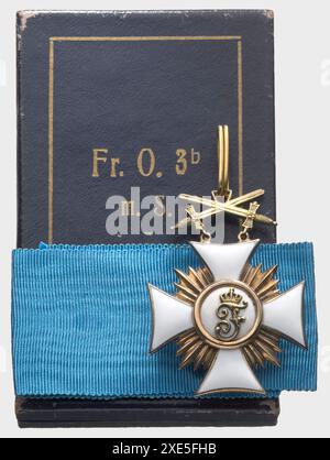 Médailles et décorations, ordre chevalier, Croix de chevalier, XIXe siècle, PROPRIÉTÉ LIBÉRÉE Banque D'Images