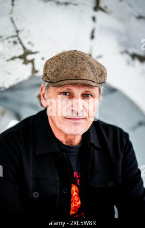Oslo 20240614. Viggo Mortensen est en visite en Norvège dans le cadre de la première partie du film 'au bout du monde' photo : Lise Åserud / NTB Banque D'Images