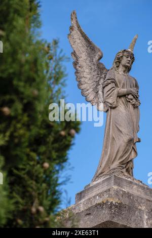 Anges du portail principal Banque D'Images