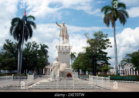 Mémorial à Jose Marti, Cienfuegos, site du patrimoine mondial de l'UNESCO, Cuba, Antilles, Caraïbes, Amérique centrale Copyright : EthelxDavies 685-2837 Banque D'Images