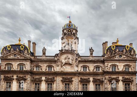 Hotel de Ville, Lyon, France Banque D'Images