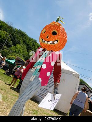 Cosplayers à l'Ozfest. Festival annuel et défilé à Canastota, New York, lieu de naissance de L. Frank Baum, qui a écrit le Magicien d'Oz. Banque D'Images