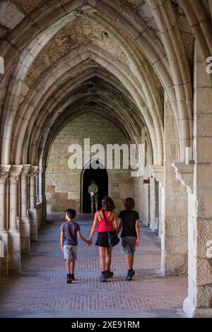 Monastère de Santa MarÃ­a la Real de Iranzu Banque D'Images