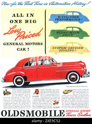 1941 OLDSMOBILE offre spéciale berline huit villes Banque D'Images