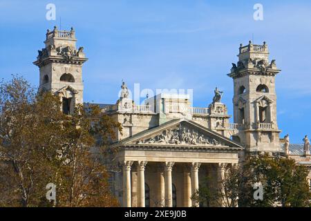 Palais de justice à Budapest, Hongrie Banque D'Images