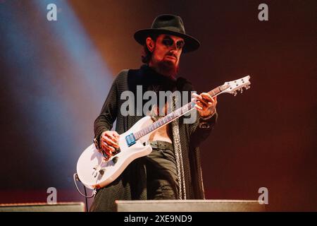 Jane's Addiction en direct à Lido di Camaiore (LU) Italia, la Prima Estate Banque D'Images