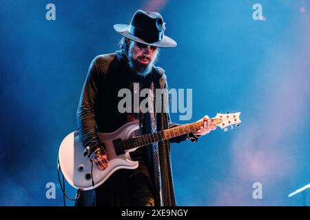 Jane's Addiction en direct à Lido di Camaiore (LU) Italia, la Prima Estate Banque D'Images