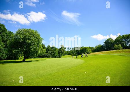 . Championnat d'Europe amateur - deuxième journée d'entraînement. Farum, Danmark. 25 juin 2024. Banque D'Images