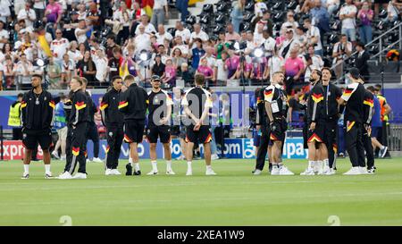 Francfort-sur-le-main, Ger. 23 juin 2024. 23 juin 2024, football, Euro 2024, tour préliminaire, Suisse C Allemagne, GER, Francfort, stade inspection du site Allemagne, crédit : HMB Media/Alamy Live News Banque D'Images