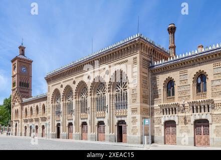 Vue sur la gare de Tolède Banque D'Images