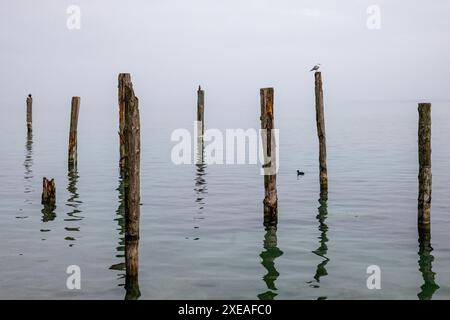 Photos de Sirmione Lac de Garde Italie Banque D'Images