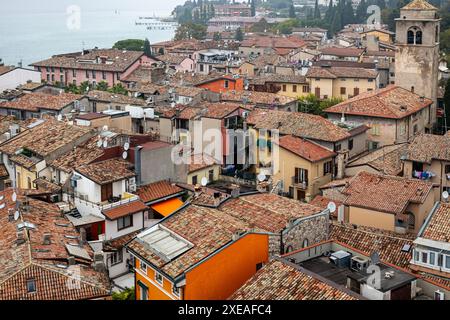 Photos de Sirmione Lac de Garde Italie Banque D'Images