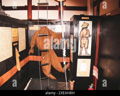 Village samouraï au Japon, village ethnique musée dans le style du Japon antique Banque D'Images