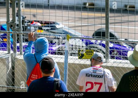 INDYCAR Series : mars 09 Firestone Grand Prix de tous Petersburg Banque D'Images