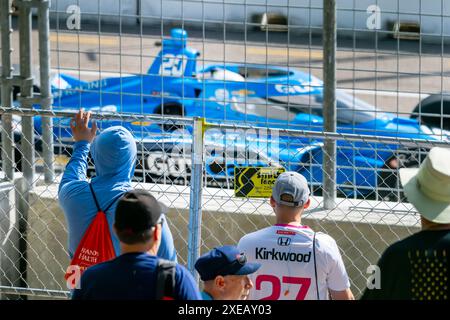 INDYCAR Series : mars 09 Firestone Grand Prix de tous Petersburg Banque D'Images