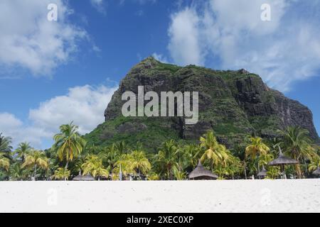 Le Morne Brabant, l'Ile Maurice Banque D'Images