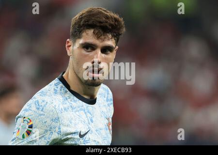 Gelsenkirchen, Allemagne. 26 juin 2024. Pedro Neto du Portugal lors de l'UEFA Euro 2024, Groupe F, match de football entre la Géorgie et le Portugal le 26 juin 2024 à Veltins-Arena de Gelsenkirchen, Allemagne - photo Jean Catuffe/DPPI crédit : DPPI Media/Alamy Live News Banque D'Images