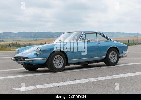 Los Arcos, Espagne-25 mai 2024 : 1966 Ferrari 330 GTC Banque D'Images