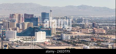 LAS VEGAS, NEVADA, USA - 13 MAI 2019 : Panorama de Las Vegas, Nevada, USA en journée Banque D'Images