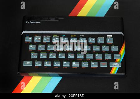 Sinclair ZX Spectrum ordinateur domestique Banque D'Images