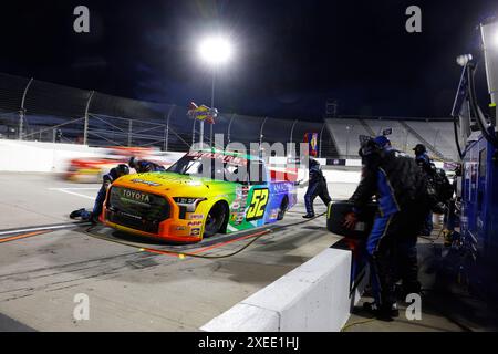 NASCAR Craftsman Truck Series : avril 05 long John Silver's 200 Banque D'Images